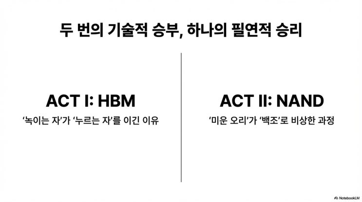  왜 엔비디아는 삼성 대신 SK하이닉스의 손을 잡았나? MR-MUF 공정과 솔리다임
