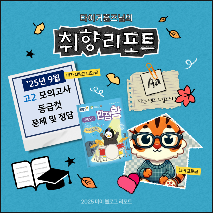  [2025 마이 블로그 리포트] 데이터로 채워보는 내 블로그 취향 리포트