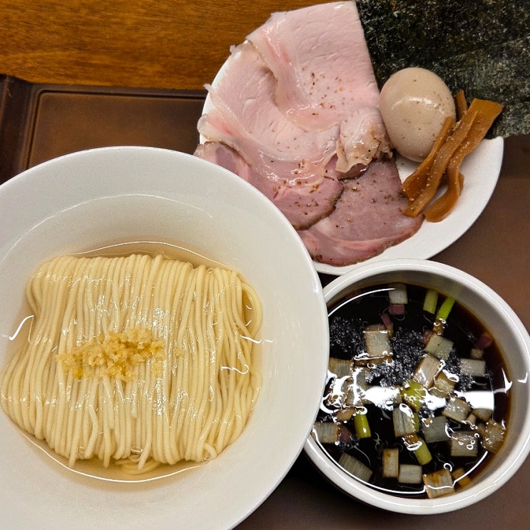  안양 라멘 맛집 멘큐단 곤부스이 츠케멘(쇼유) 맛있음