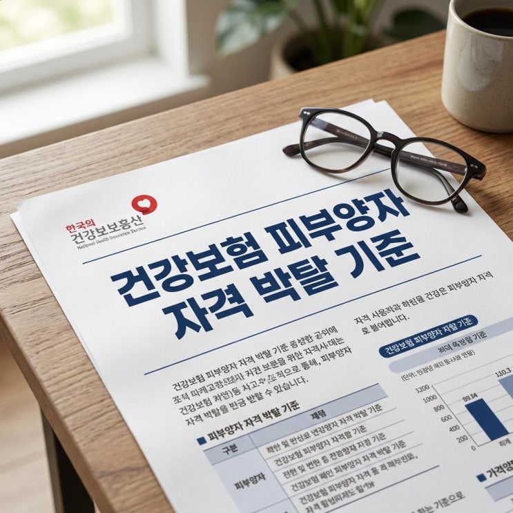  건강보험 피부양자 자격 박탈 기준 총정리! 공적연금 소득 2천만 원과 재산 과표 (지역가입자 전환)