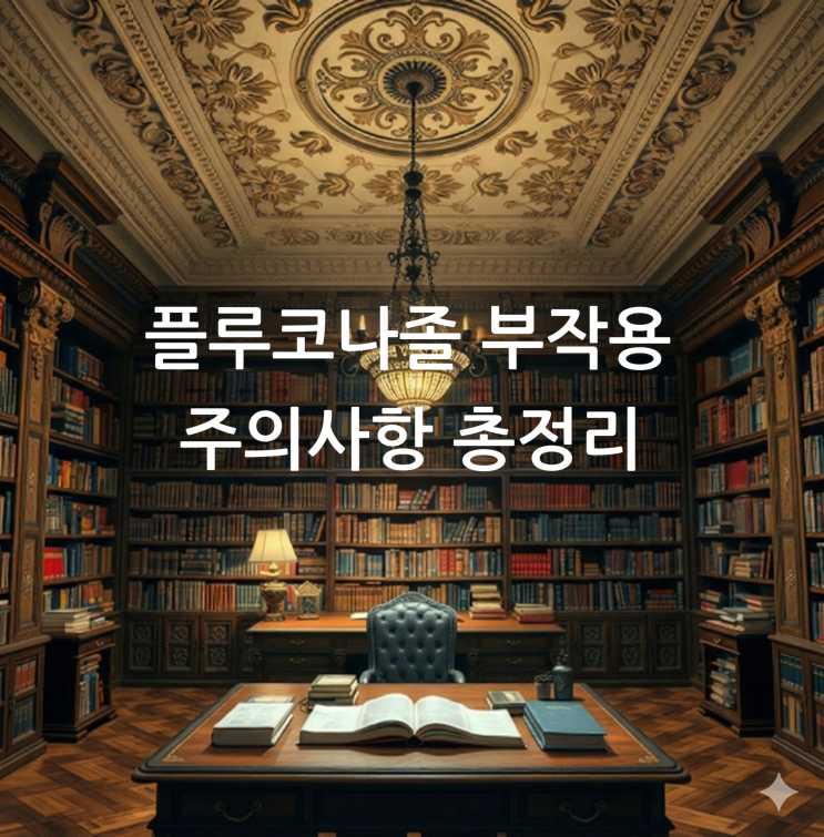  플루코나졸 부작용 주의사항 총정리
