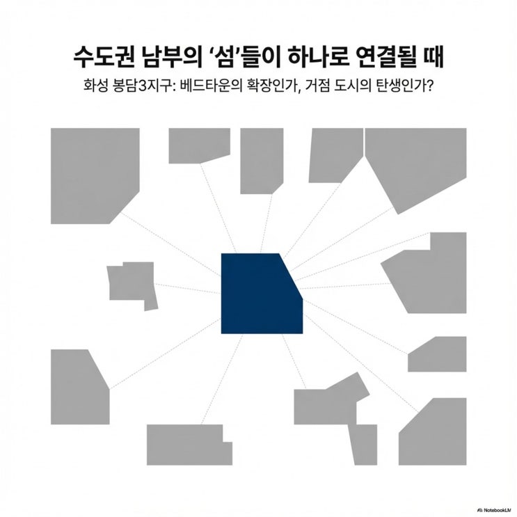  12.31 공급대책 봉담3지구를 눈여겨봐야하는 이유