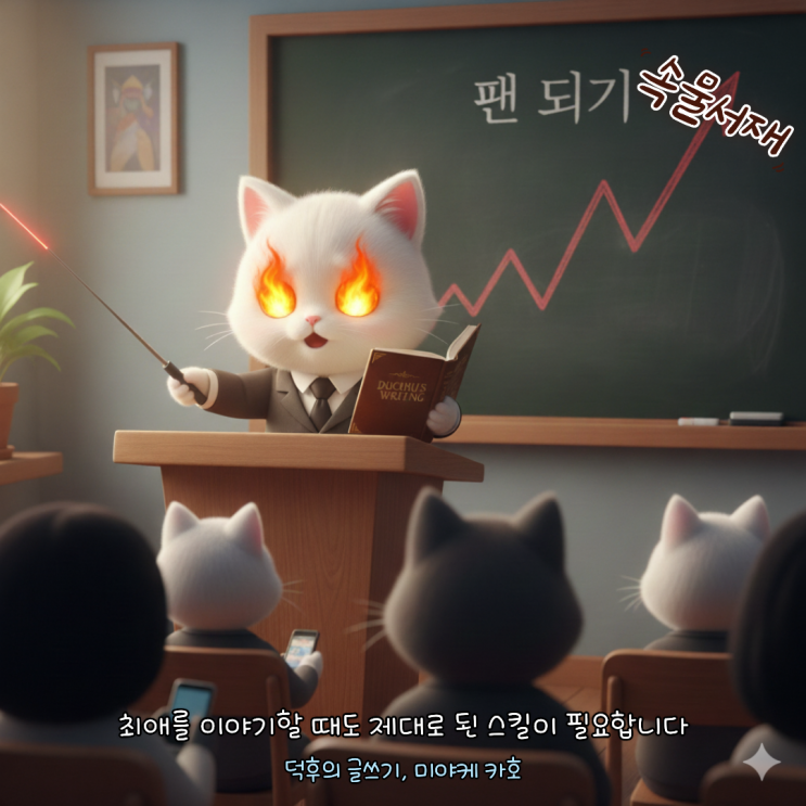  덕후의 글쓰기: 최애의 멋짐을 모르는 그들을 위한 영업 비법서(미야케 카호)