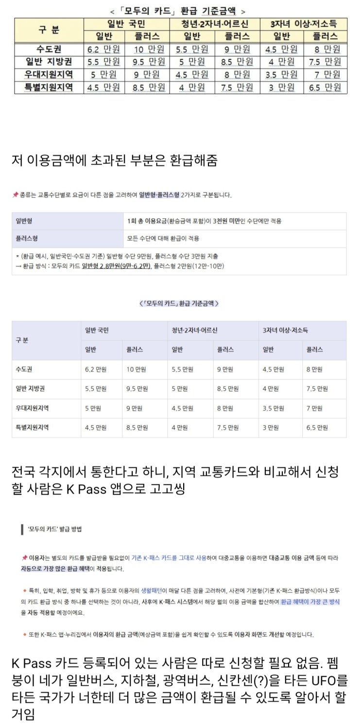  2026년 1월 1일부터 대폭 바뀌는 교통카드
