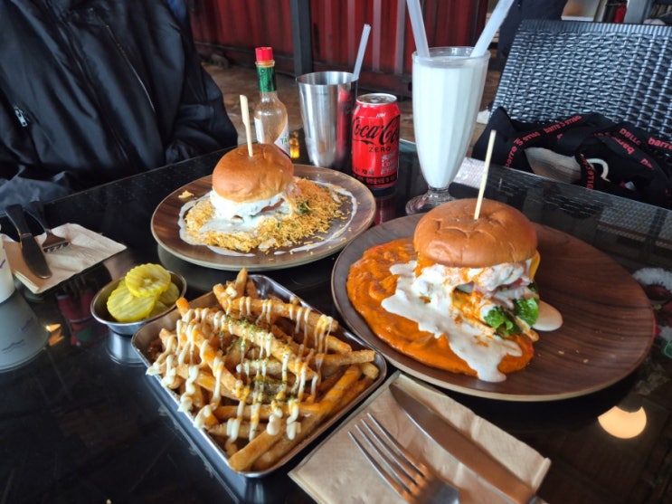  제주 표선 맛집 오션뷰 수제버거 잘하는 곳 제주판타스틱버거