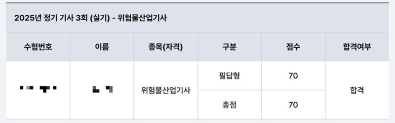 위산기 실기 합격 후기 ( 일주일 벼락치기 성공 ! )