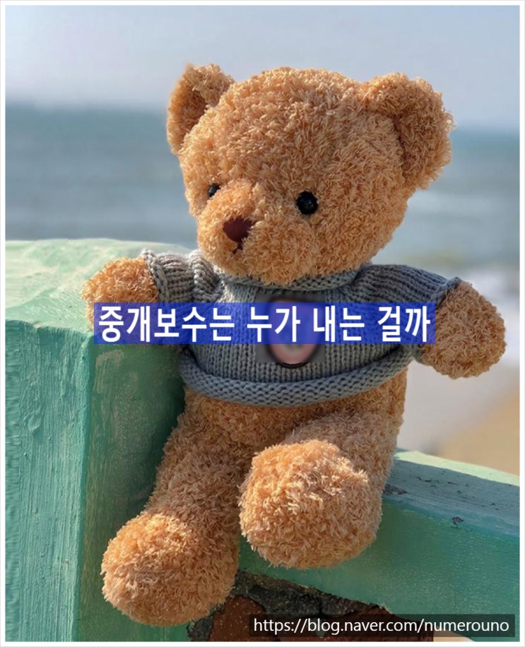  중개보수는 누가 내는 걸까