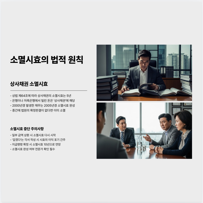 소멸시효 지난 빚, 갚는 순간 살아납니다. 실제 사례로 보는 가이드 관련 이미지 4