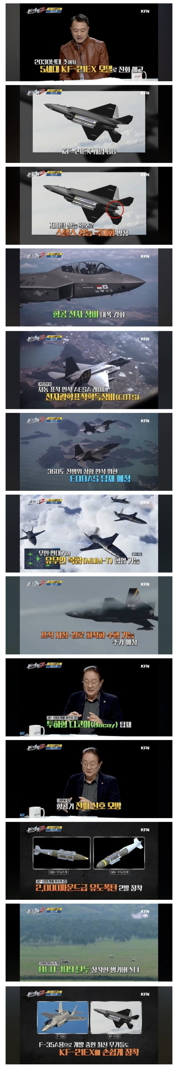  2030년 초까지 KF-21EX 개량 목표