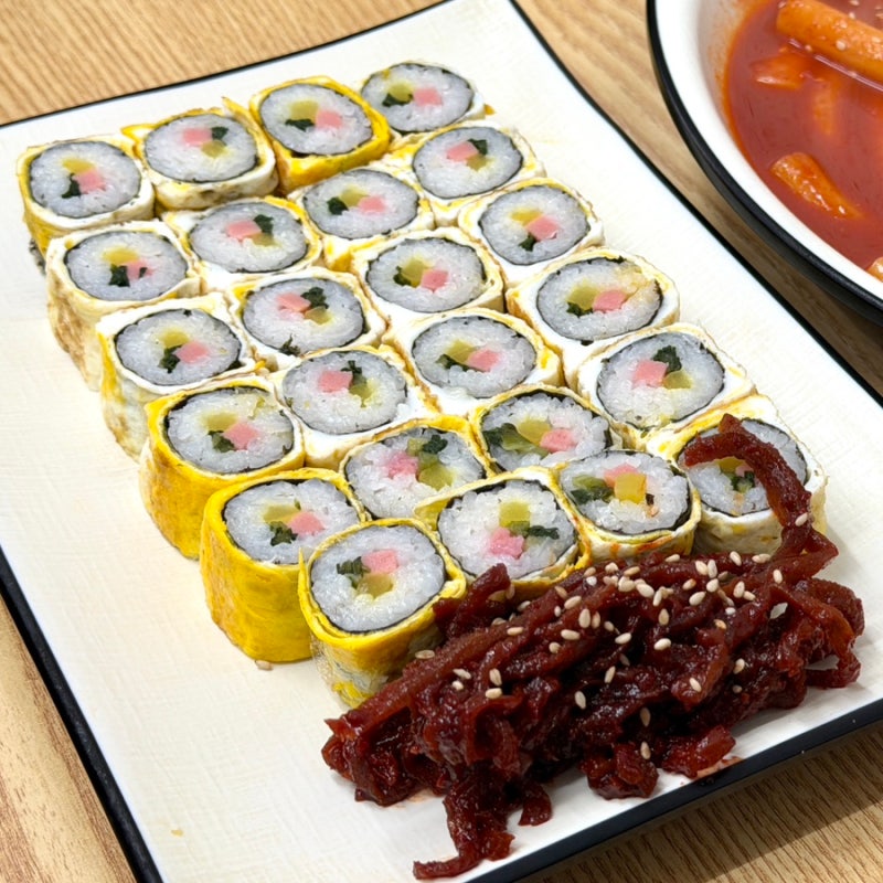 [달인 즉석 계란말이 김밥] 먹을수록 계속 생각나는 천호역 분식집 맛집