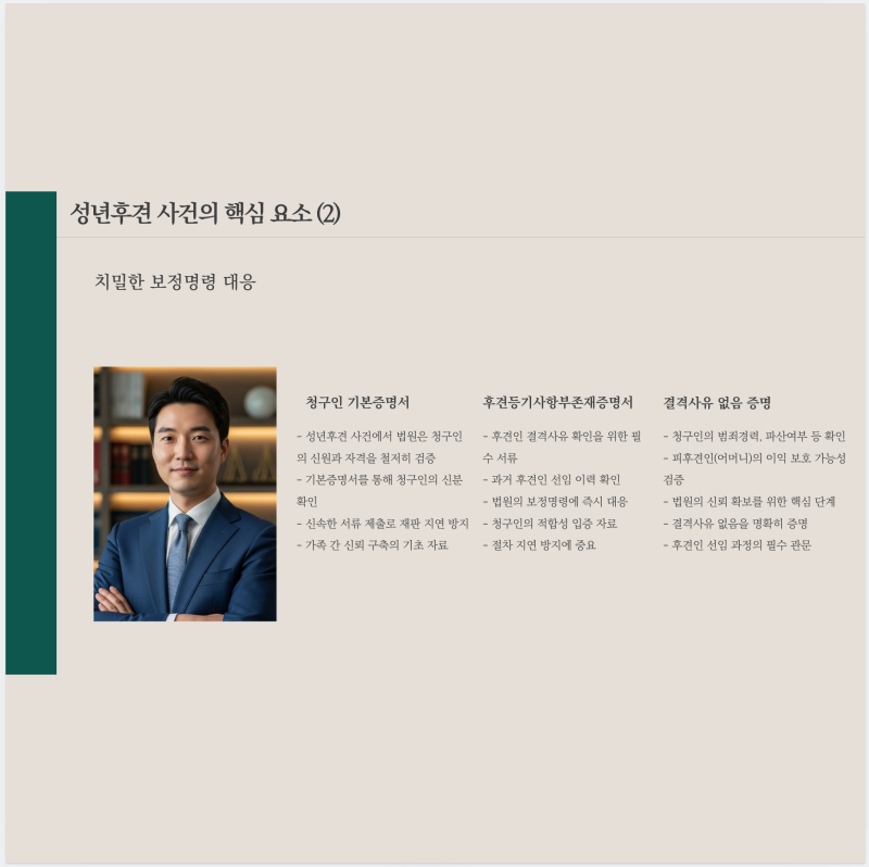 막막한 상속 해결한 성년후견 실제 성공사례 관련 이미지 8