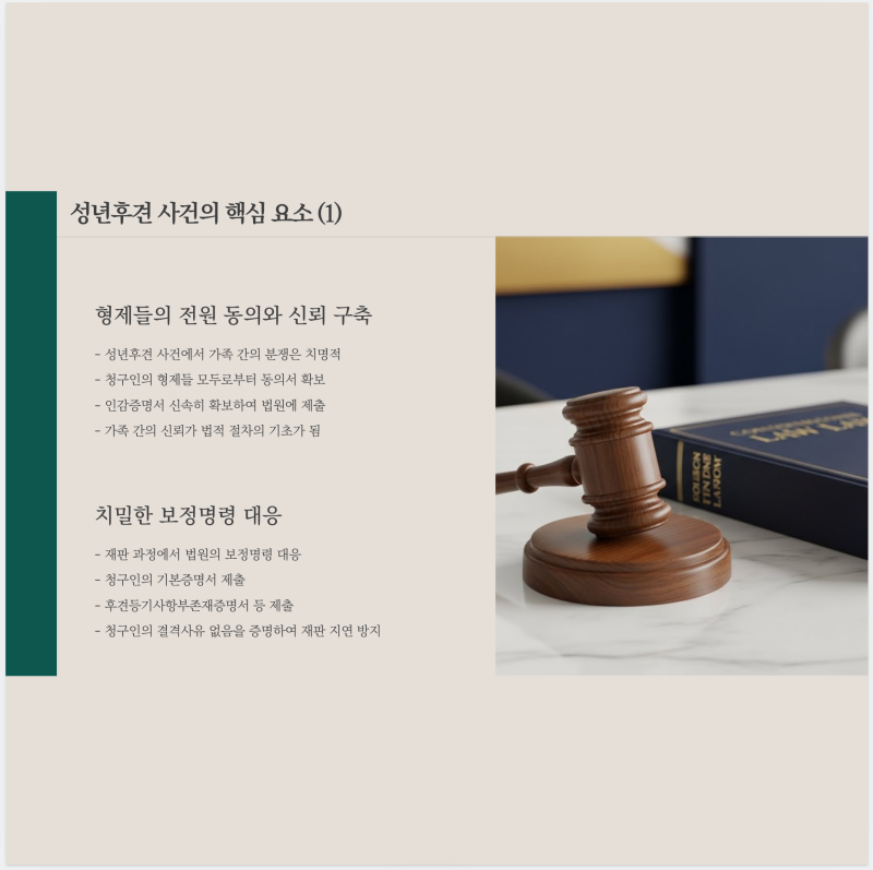 막막한 상속 해결한 성년후견 실제 성공사례 관련 이미지 4