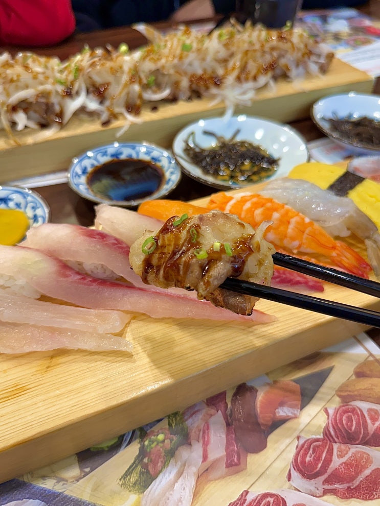  구미 산동 맛집 가성비 점심 추천 아기랑 소풍초밥 본점 가족외식