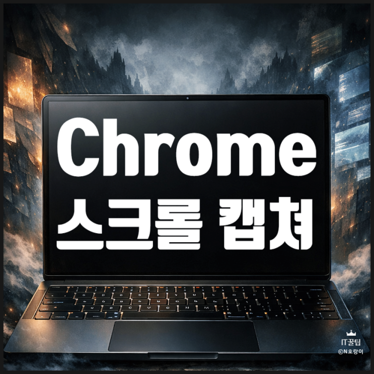 크롬 스크롤 캡쳐 2가지 방법 정리