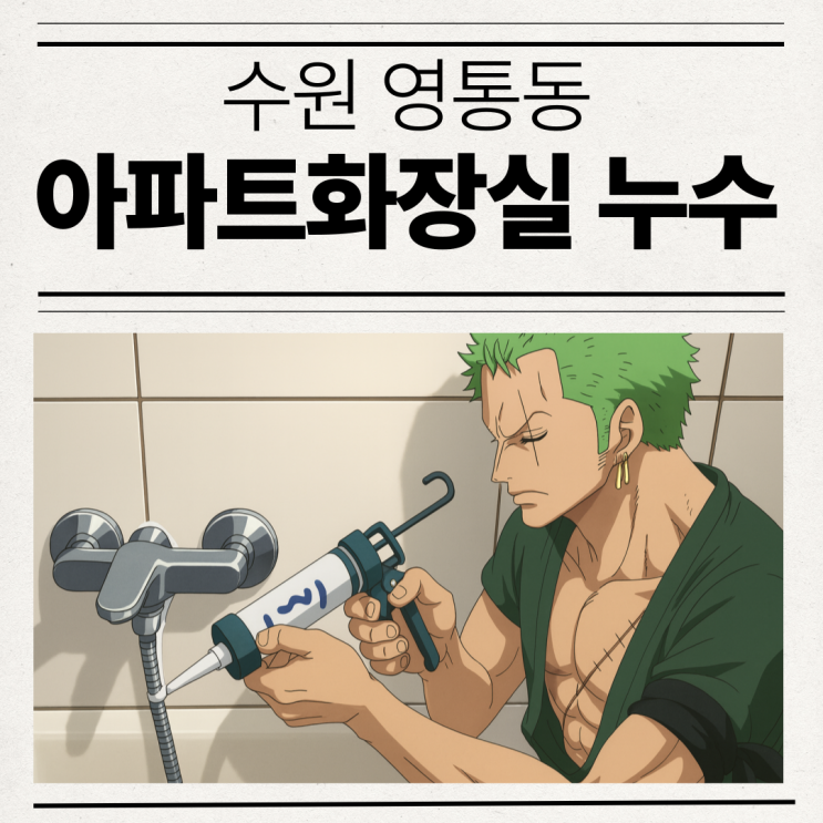 수원 아파트 화장실누수 영통 변기 욕조 하수구 유가 방수공사 업체 추천