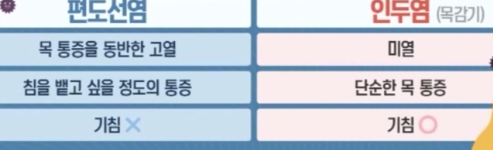 편도선염(목 건강) / 갑상선질환 / 성대질환/ 코골이