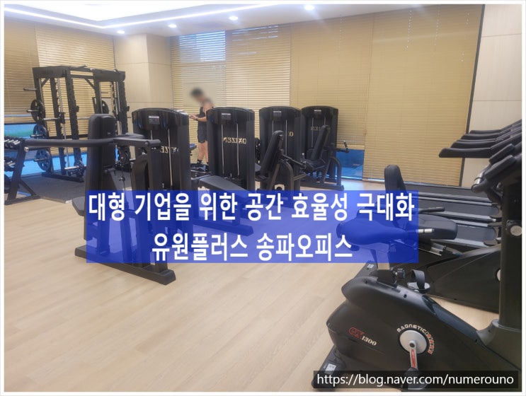  대형 기업을 위한 공간 효율성 극대화, 유원플러스 송파오피스
