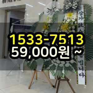 증평화환 장례식장 조화꽃 당일배송