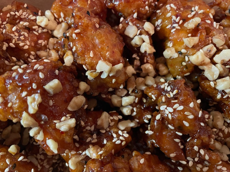  천안 닭강정 맛집, 삼억닭강정 신방점, 속초장터 본닭강정 신방점
