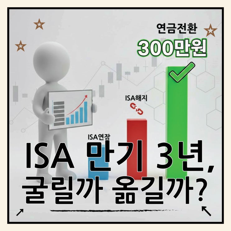  2026년 ISA 만기 3년 지났다면? 연금계좌 전환으로 300만원 세액공제