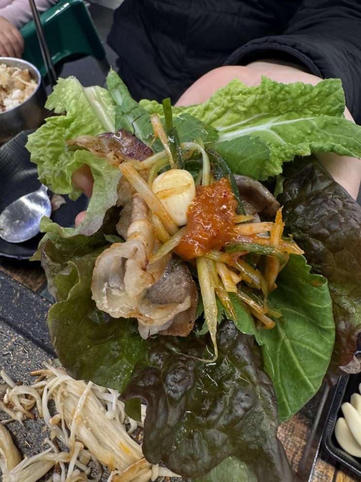  주말 외식엔??광주 금호동 맛집 일품대패찐 단골후기