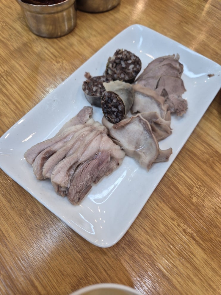  백암왕순대 양재천 포이사거리 순대국 순대정식