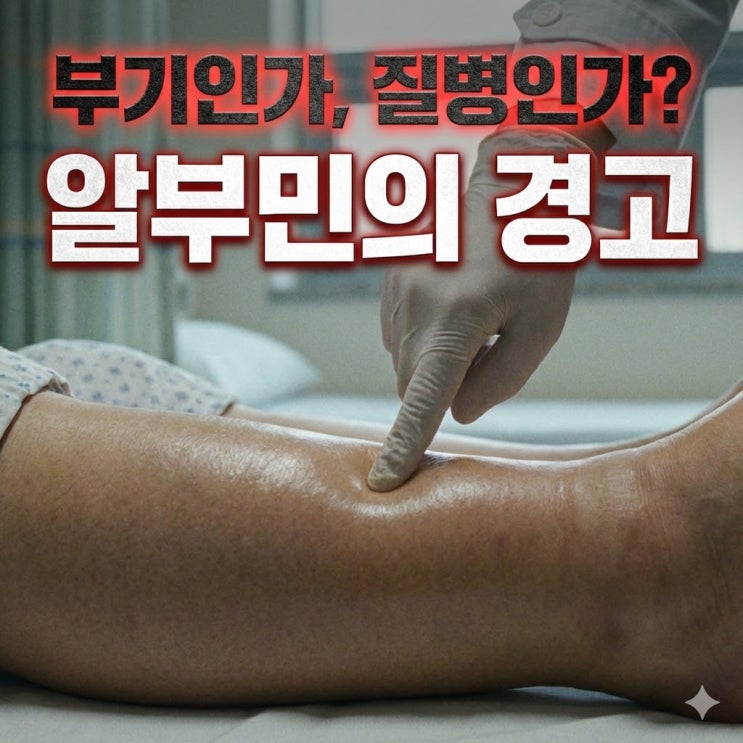  알부민 효과와 정상 수치 관리법, 자꾸 붓는 몸 '이것' 부족일까? (2026 최신)