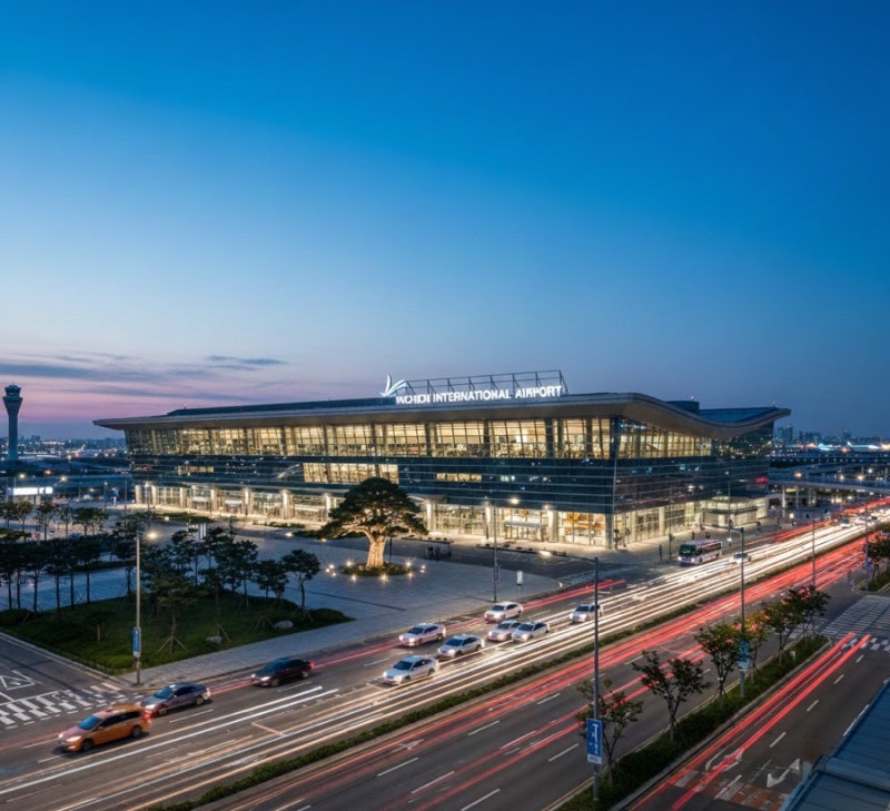 인천공항 흡연실 위치/제1여객터미널(T1), 제2여객터미널(T2) 탑승동의 흡연실 위치