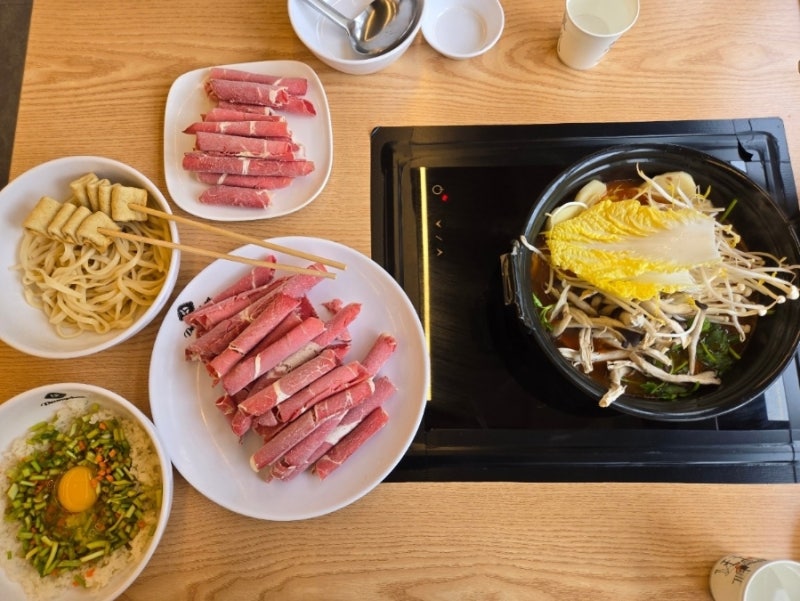 대구 칠곡3지구 맛집 등촌샤브칼국수