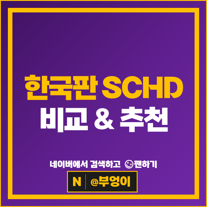 미국 배당주 ETF SCHD 추천 : 국내 자산운용사 KODEX SOL 비교
