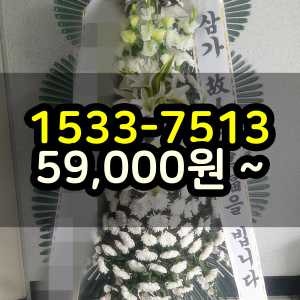 삼척화환 장례식장 조화 당일배송