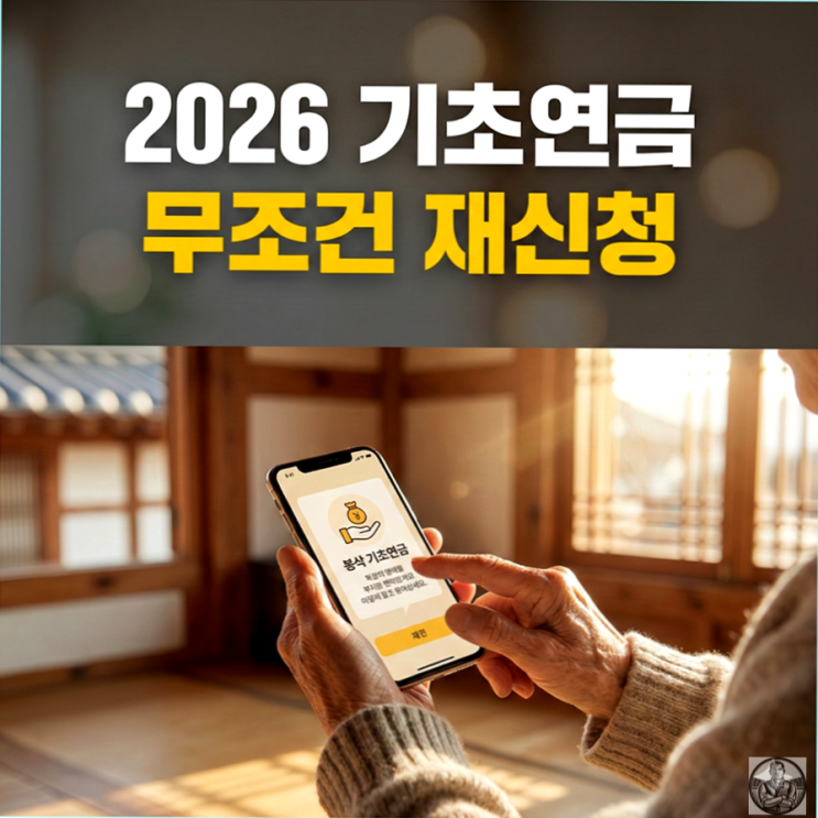  2026년 기초연금, 작년에 탈락한 부모님도 이번 설날엔 받습니다 (소득 247만원 커트라인)