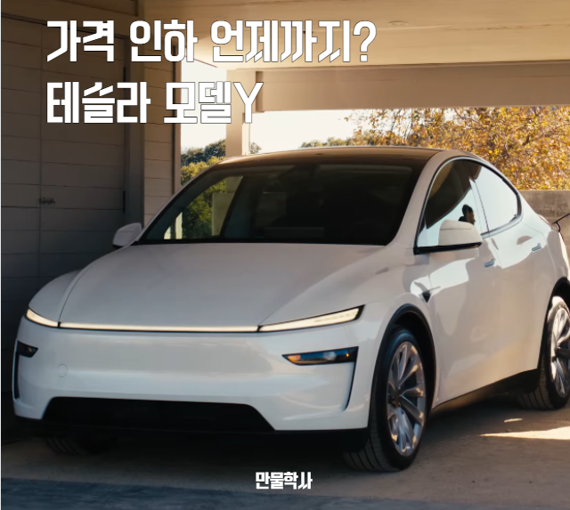 “차를 시가로 파나?” 테슬라 모델Y 가격인하, 진짜 이유는 따로 있다