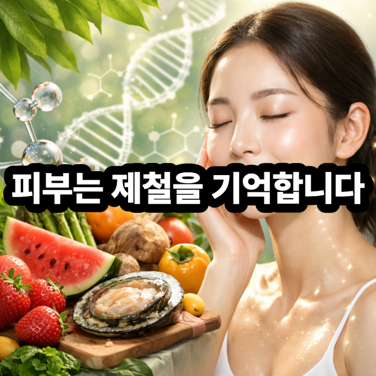  제철음식이 피부 건강에 좋은 이유｜과학적으로 설명되는 진짜 효과