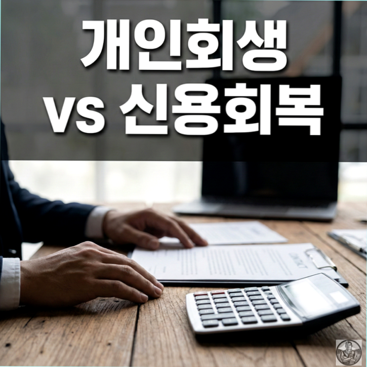  빚 1억 탕감, 개인회생 vs 신용회복위원회 현실적인 선택 기준