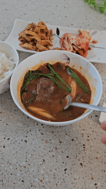  [이조곰탕 곰자탕] 담백하고 얼큰한 국물맛이 좋은 전주곰탕