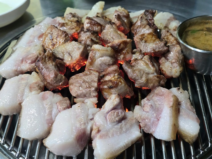  제주공항근처 제주 현지인 도민 근고기 맛집 돈떵이