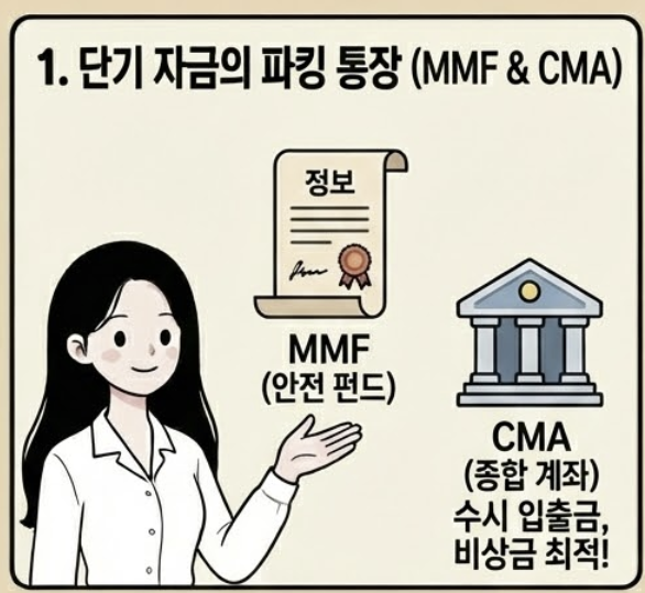  MMF뜻 통장 수익률과 금리 부동산 연금자녀저축 상품은? CMA 종류와 차이점?