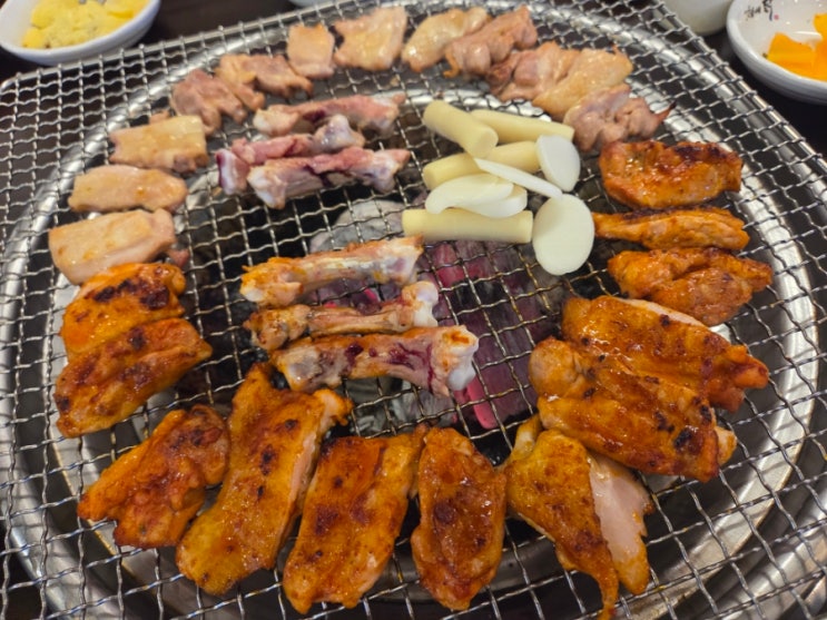  검단 숯불닭갈비 맛집, 숯불에닭 내돈내산 방문후기