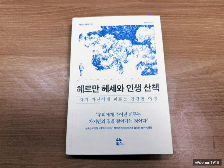  『헤르만 헤세와 인생 산책』 / 조금 울적한 날, 무심히 책을 펼쳤더니 위로를 받았다.