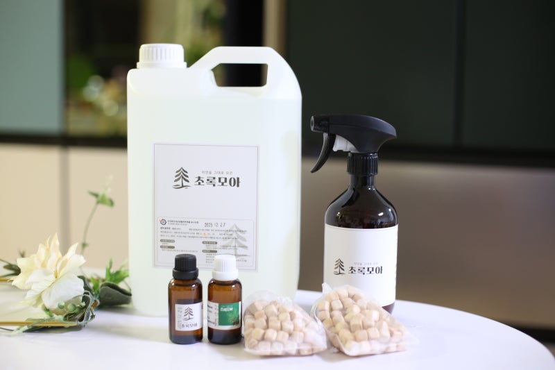 초록모아 편백수 피톤치드스프레이 집먼지 진드기 제거