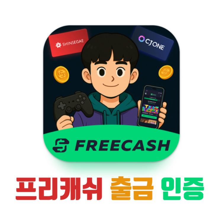  프리캐쉬 첫 출금 인증및 방법, 출금 시간, 교환하는법 (신세계 상품권으로 교환)