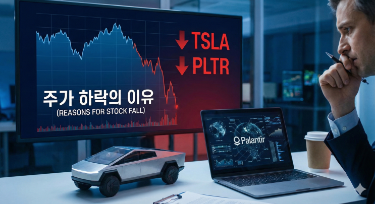  2026년 새해 첫장, 테슬라와 팔란티어가 미끄러진 진짜 이유