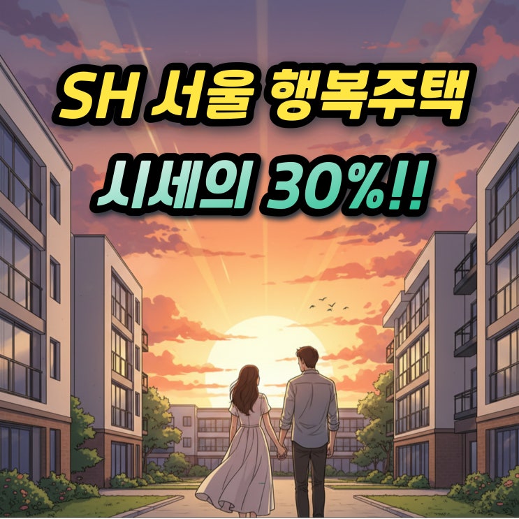  3차 SH 행복주택 신청자격과 우선순위는?! 보라매자이 당산아이파크 래미안 리더스원 반포써밋 고덕그라시움까지
