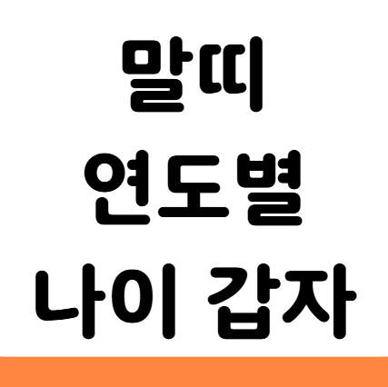  말띠 년생 나이 년도 2026 색깔
