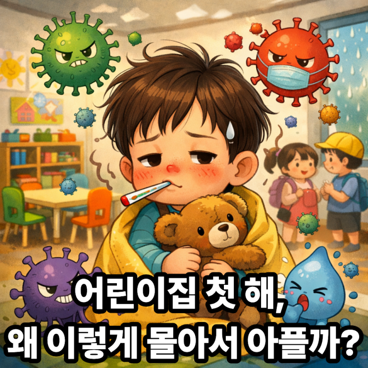   어린이집 첫 해, 감염병이 몰아서 오는 이유｜왜 이 시기에 유독 잦을까?