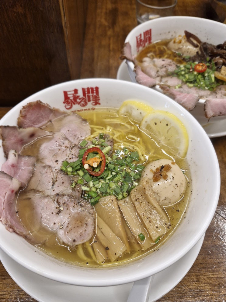  [연남동/홍대] 일본 감성 가득한 라멘 숨은 맛집 '히루마' 내돈내산 솔직 후기(시오멘, 소유멘)
