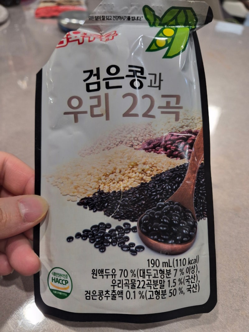 삼육두유 검은콩과 우리22곡