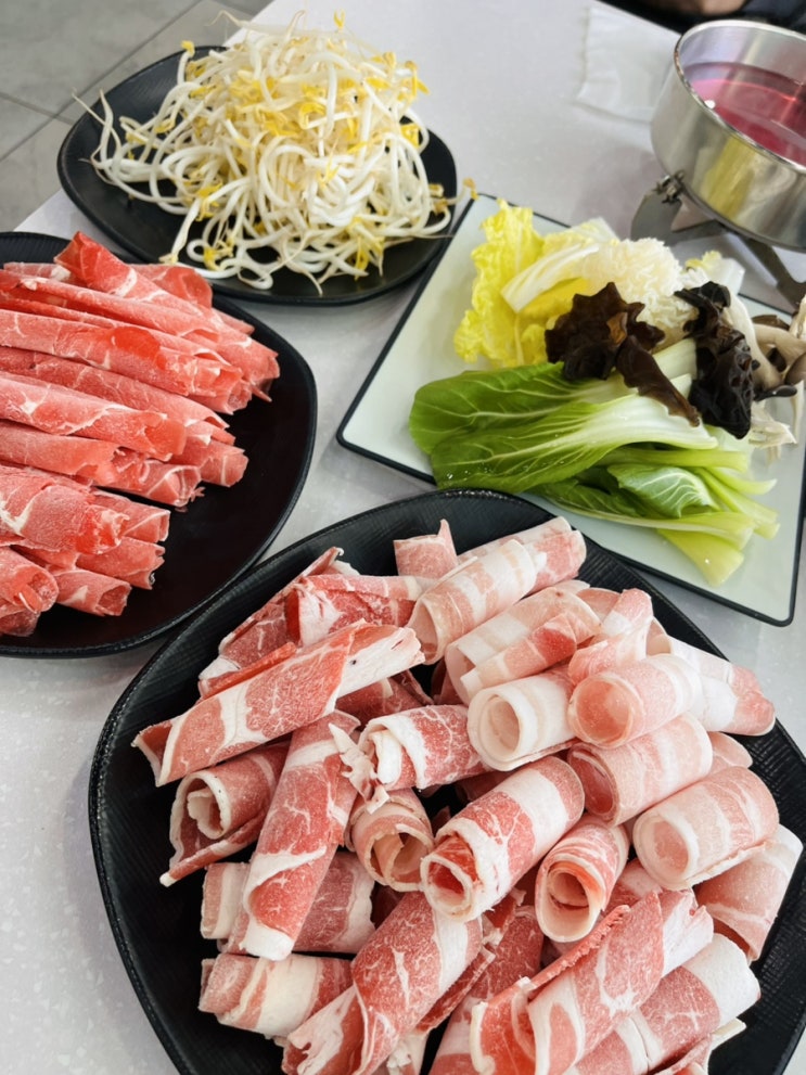  대전 관평동맛집 샤브와구이 무제한 샤브쌈주머니 아이랑 주말 방문
