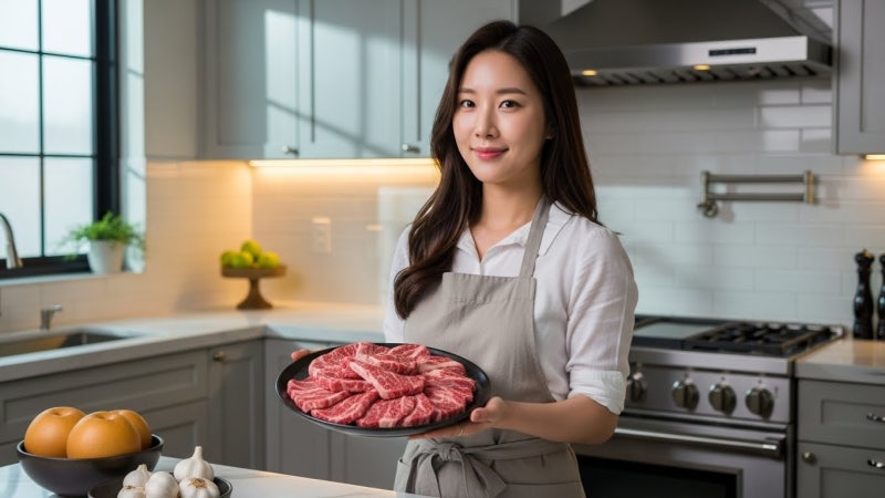 입에서 살살 녹는 와규꾸리살 육회 황금레시피 양념장 만드는 법